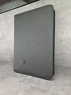 Card Guardian Premium Binder 9 Pocket with Zipper for 360 Cards, Side Loading - Image 1