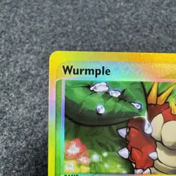 Wurmple 78/109 EX Ruby & Sapphire Common Reverse Holo Pokemon Card - Image 2