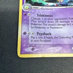 Xatu 49/115 EX Unseen Forces Stamped Pokemon Card LP/MP - Image 4