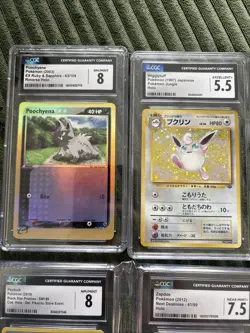 Pokemon Card Lot of 4 Graded CGC Collection - Image 2