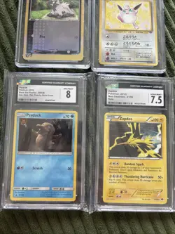 Pokemon Card Lot of 4 Graded CGC Collection - Image 3