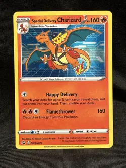 Special Delivery Charizard SWSH075 SWSH: Sword & Shield Promo Cards Holo - Image 1