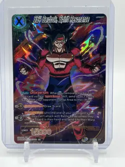 SS4 Bardock Spirit Resonance SPR DRAGON BALL SUPER CARD BT14-122 Cross Spirits - Image 1