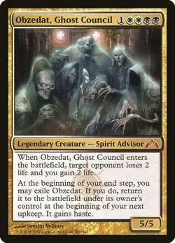 Obzedat, Ghost Council [Gatecrash] Magic MTG - Image 1