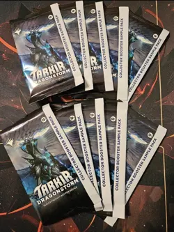 10 Tarkir: Dragonstorm Collector Booster Sample Pack - MTG - Image 1
