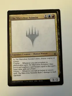 The Marvelous Scientist GenCon 2025 Unknown Event Playtest MTG Magic Gavin V - Image 1