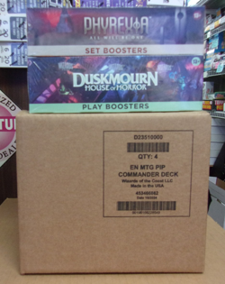 MTG DUSKMOURN PLAY + PHYREXIA SET + FALLOUT COMMANDER DECK SET - Image 1
