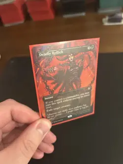 Magic: The Gathering Foil Deadly Rollick Borderless Rare - Image 2