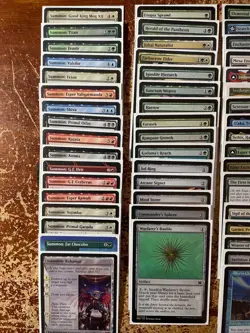 MTG EDH Budget Deck Summon Sagas Terra, Magical Adept, Bahamut Commander - Image 2