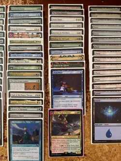 MTG EDH Budget Deck Summon Sagas Terra, Magical Adept, Bahamut Commander - Image 3