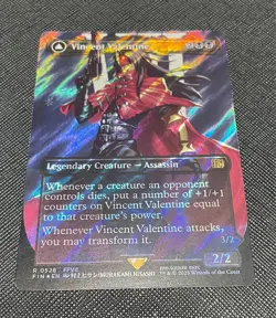 Vincent Valentine (Borderless) (Surge Foil) R FINAL FANTASY # 528 NM - Image 1