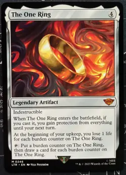 The One Ring Magic the Gathering Lord of the Rings: Tales of Middle-Earth 246 - Image 1