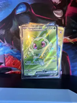 Sprigatito ex 251/217 Ultra Rare Ascended Heroes Pokemon Near Mint - Image 1