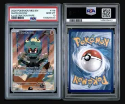 MARSHADOW # 146 (PSA 10) 2025 POKEMON MEG EN-MEGA EVOLUTION | ILLUSTRATION RARE - Image 3