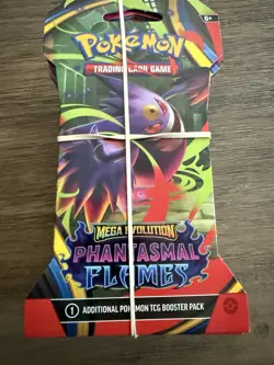 **Lot 12 Packs** POKEMON TCG: Phantasmal Flames Sleeved Booster Pack. Assorted* - Image 1