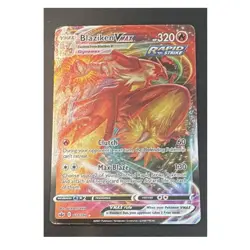 The Pokemon Company Blaziken VMAX 021/198 Chilling Reign Ultra Rare Holo 320HP - Image 1