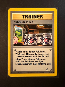 Pokemon German Moo Moo Milk Kuhmuh-Milch 101/111 Neo Genesis Common NM - Image 1