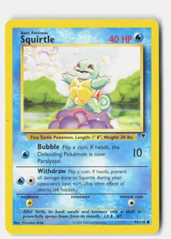 Squirtle 95/110 Common Legendary Collection Pokemon MP Mitsuhiro Arita - Image 1