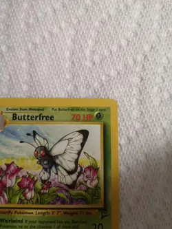 Pokemon Card BUTTERFREE 34/130 - Base Set 2 - Image 4