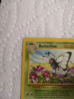 Pokemon Card BUTTERFREE 34/130 - Base Set 2 - Image 5