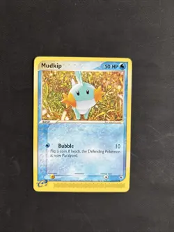 Pokemon TCG Mudkip EX Ruby & Sapphire 59/109 Regular Common Non Holo Nintendo - Image 1