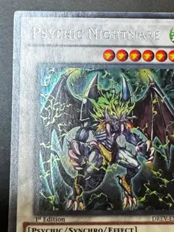 Yu-Gi-Oh! YuGiOh Psychic Nightmare DREV-EN085 Secret Rare Duelist Revolution 1st - Image 2