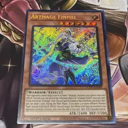 Near Mint Yugioh Artmage Finmel 1st Edition DUAD-EN009 Secret Rare - Image 1