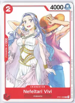 Nefeltari Vivi ST01-009 Promo OP-03 Pre-Release Tournament One Piece NM - Image 1