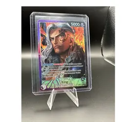 Bandai One Piece King OP08-057 Two Legends Leader Special Foil English 5000 - Image 1