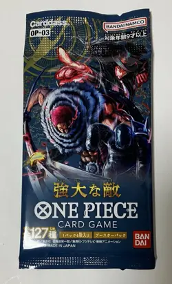 One Piece Card Game TCG: Mighty Enemy, 1 pack, new and unopened - Image 1