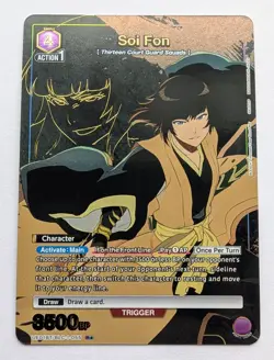 Union Arena: Soi Fon [R*] Bleach : T YBW-UE01BT/BLC-1-055 English -NM- - Image 1