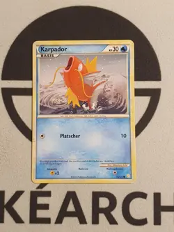 Pokemon Karte Karpador 72/123 HeartGold & SoulSilver Set Deutsch Pokemon - Image 2