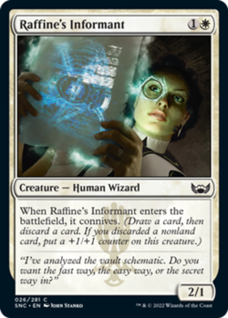Streets of New Capenna - Raffine's Informant - Foil - Image 1
