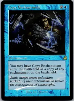 Copy Enchantment (Retro Frame) 312 Ravnica Remastered Foil NM - Image 1