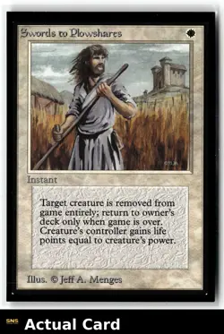 Magic: The Gathering Collectors' Edition Swords to Plowshares - Image 1