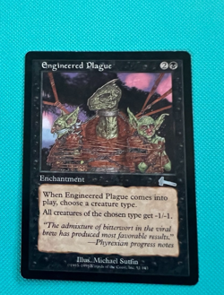 Engineered Plague - Urza's Legacy - MTG - Magic the Gathering - Image 1