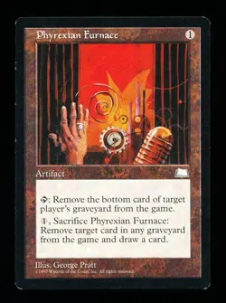 * * 1x Phyrexian Furnace x1 * * Weatherlight MTG VLP Very Lightly Played - Image 1
