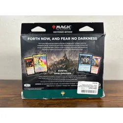 Magic The Gathering Lord of the Rings Riders of Rohan Commander Deck Eowyn Foil - Image 2