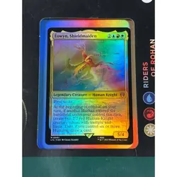 Magic The Gathering Lord of the Rings Riders of Rohan Commander Deck Eowyn Foil - Image 3