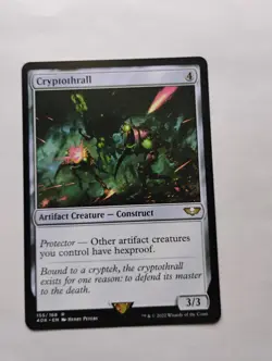 Wizards of the Coast Cryptothrall Artifact Warhammer 40000 Rare Eng 155/168 - Image 1