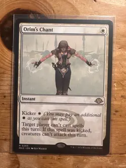 Orim's Chant Modern Horizons 3 Regular MTG NM - Image 1