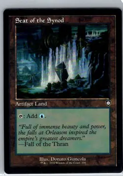 MTG - Seat of the Synod Retro Frame - BRO Commander - NM - Image 1