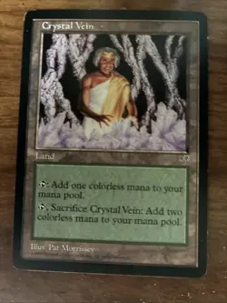 Crystal Vein - Mirage MTG Plus Bonus Rare!!! - Image 1