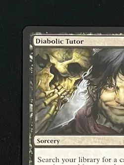 Diabolic Tutor Magic the Gathering M12 - Image 3