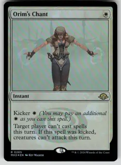Orim's Chant Foil Rare Modern Horizons 3 265 MTG Near Mint 2024 - Image 1