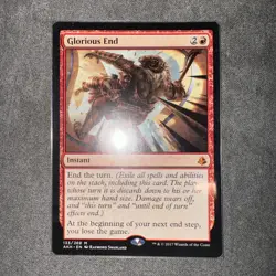 MTG Amonkhet #133 Glorious End Mythic - Image 1