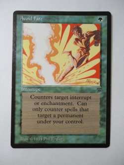 Avoid Fate Legends MP Moderately Played English MTG Magic the Gathering - Image 1