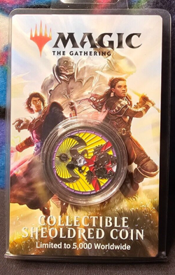 Magic the Gathering Limited Edition Dominaria Collectible Coin ONLY 5,000 MADE - Image 1