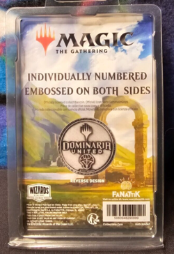 Magic the Gathering Limited Edition Dominaria Collectible Coin ONLY 5,000 MADE - Image 3