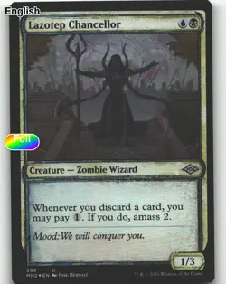 Lazotep Chancellor (Showcase) [MH2 - 369] Foil Modern Horizons 2 - Image 1